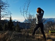 Monte Gugliemo dal sentiero nel Bosco degli Gnomi il 23 dicembre 2014   - FOTOGALLERY